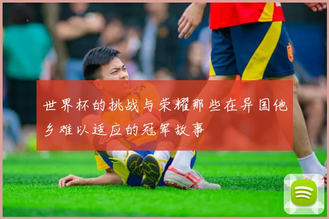 世界杯的挑战与荣耀那些在异国他乡难以适应的冠军故事
